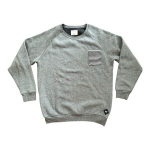 KROCHET KIDS grey sweatshirt, unisex, size XL